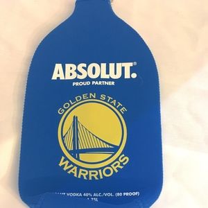 Absolut Vodka Golden State Warriors Bottle Wrap